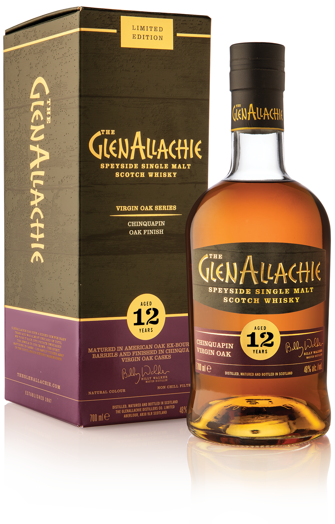 The GlenAllachie 12 Year Old Chinquapin Virgin Oak