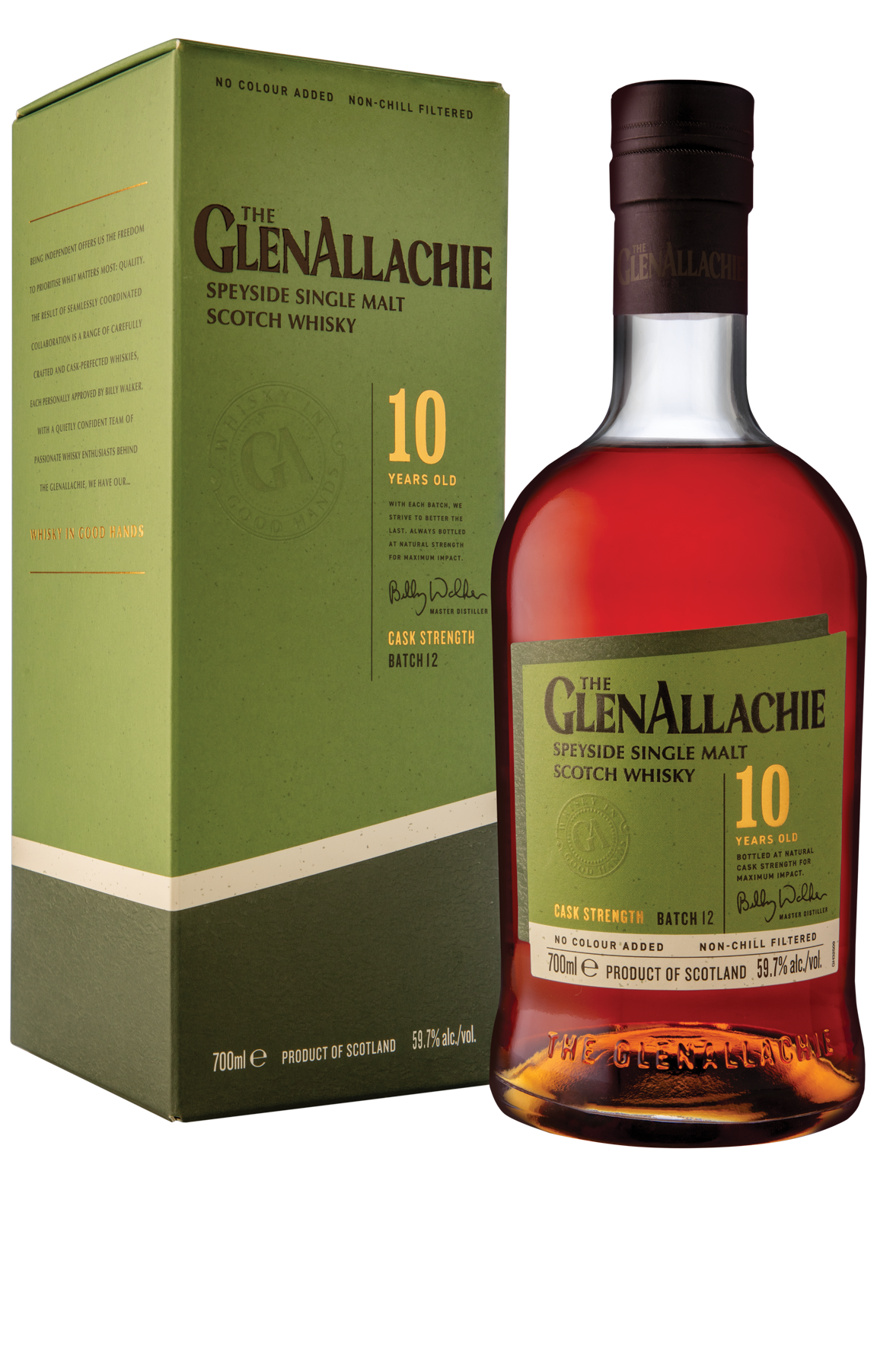 The GlenAllachie 10 Year Old Cask Strength