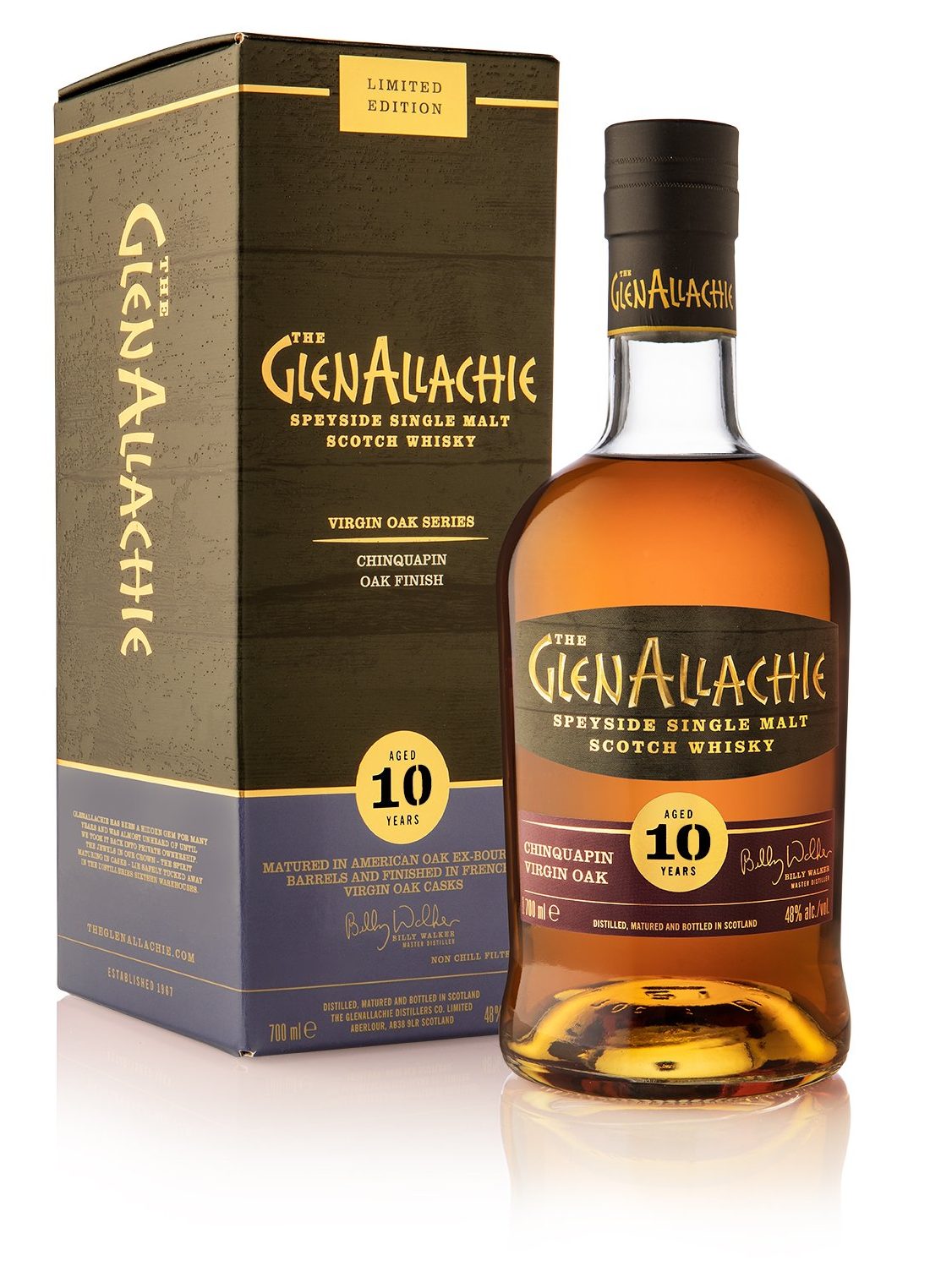 The GlenAllachie 10 Year Old Chinquapin Virgin Oak