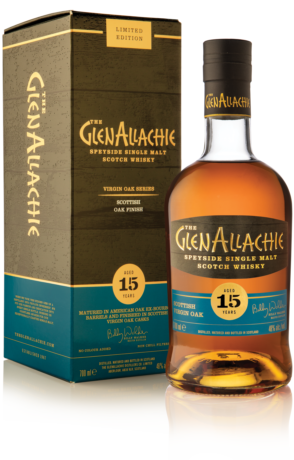 The GlenAllachie 15 Year Old Scottish Virgin Oak