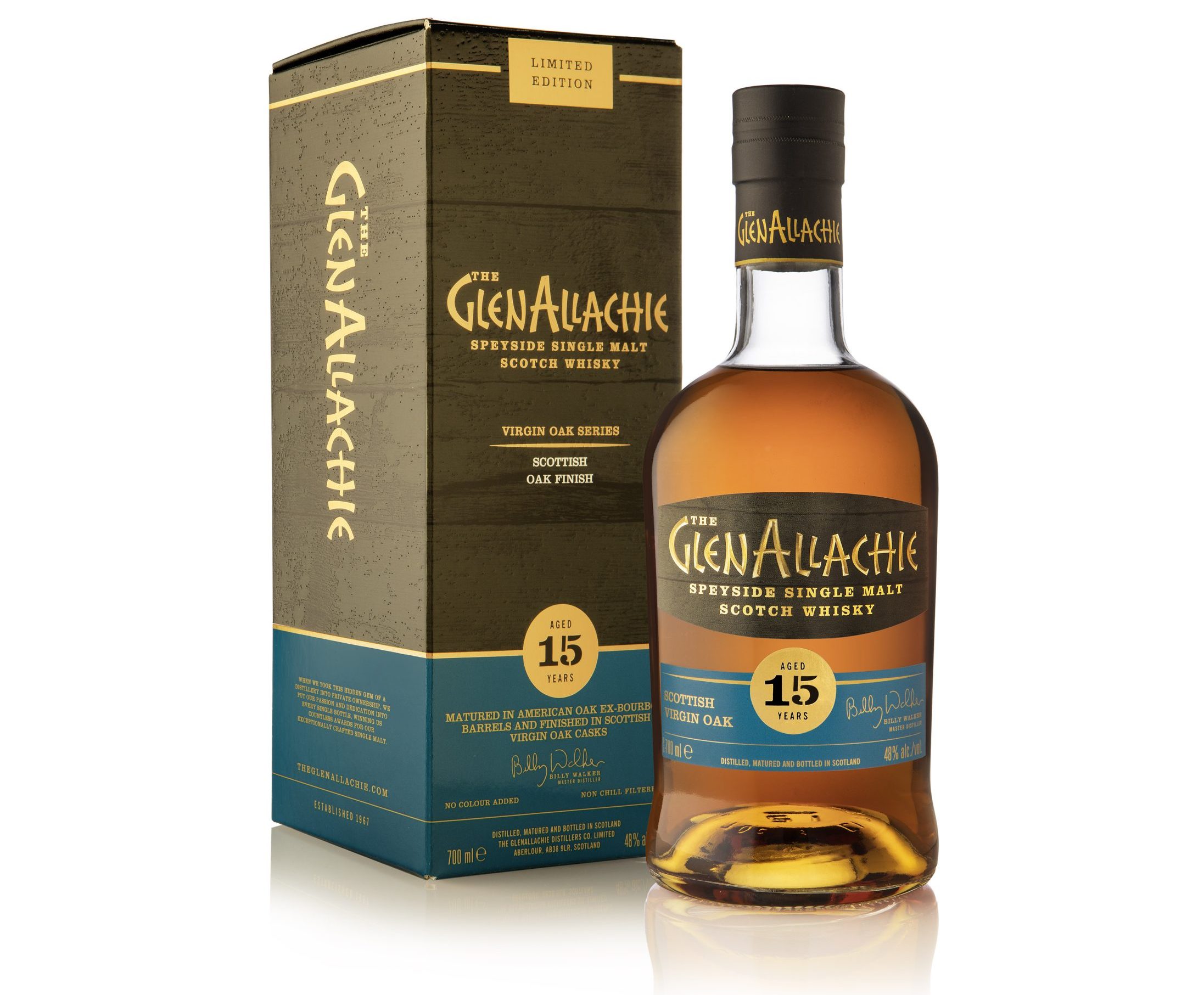 The GlenAllachie 15 Year Old Scottish Virgin Oak - The
