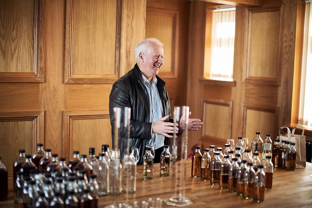 WHISKY GREAT BILLY WALKER MARKS 50 YEARS IN SCOTCH WHISKY