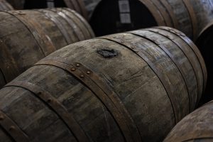 Casks in The GlenAllachie warehouse