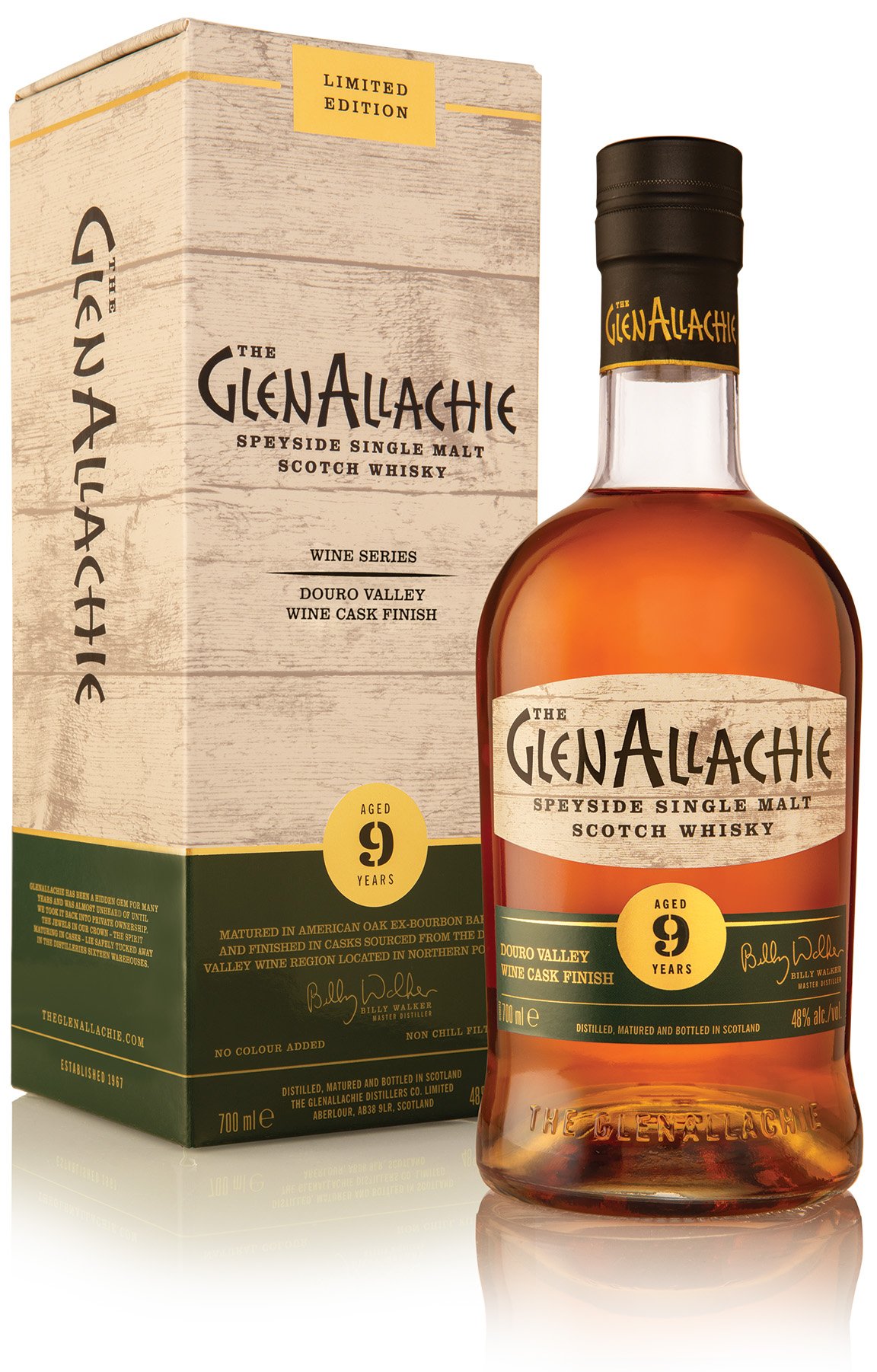 The GlenAllachie 9 year old Douro Valley Wine Cask Finish