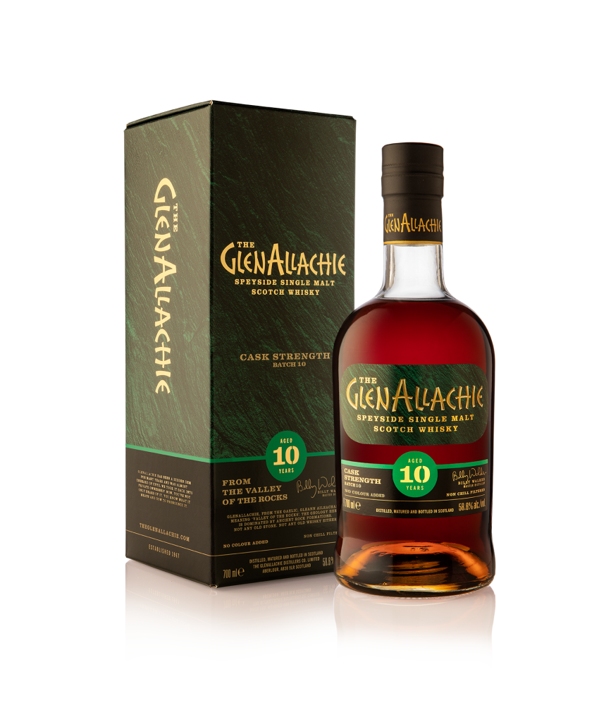 The GlenAllachie 10-year-old cask strength batch 10