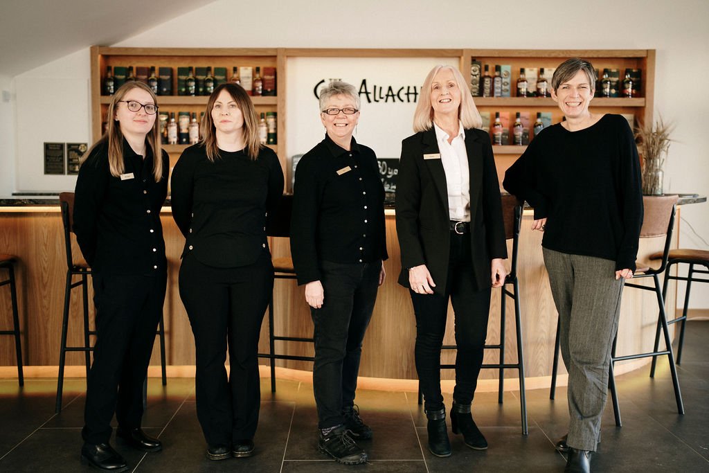 The GlenAllachie Visitor Centre team