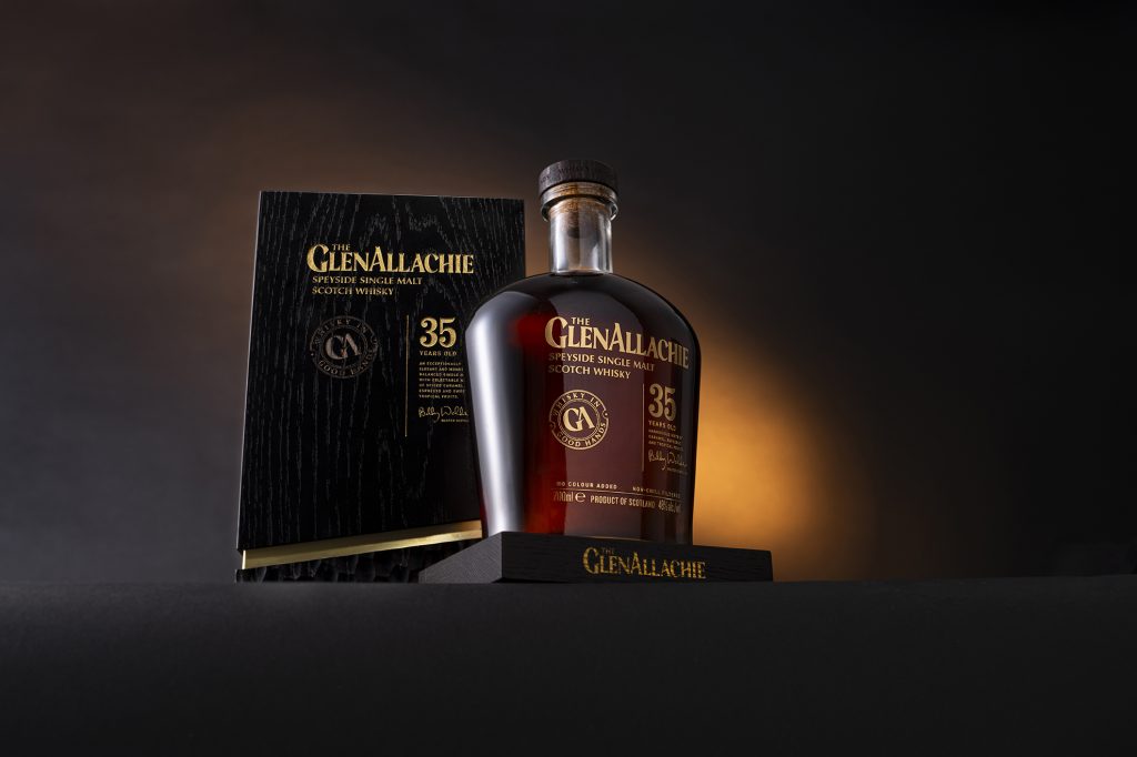 The GlenAllachie 35-year-old Hero Shot