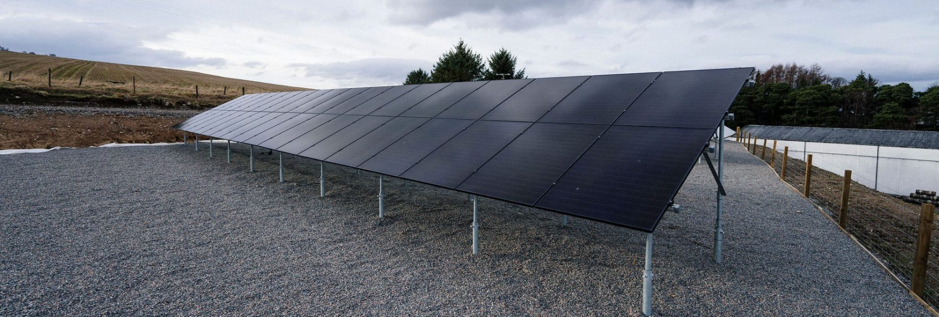 The GlenAllachie Distillery Solar Panels