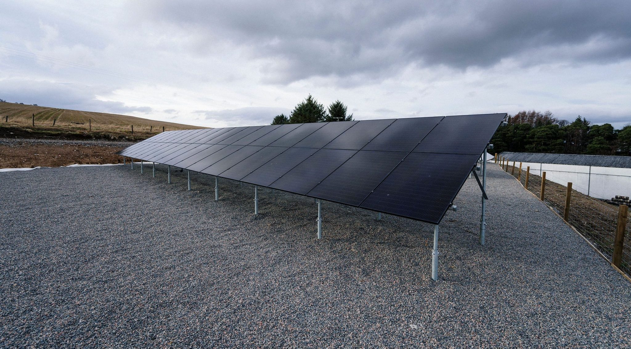 The GlenAllachie Distillery Solar Panels