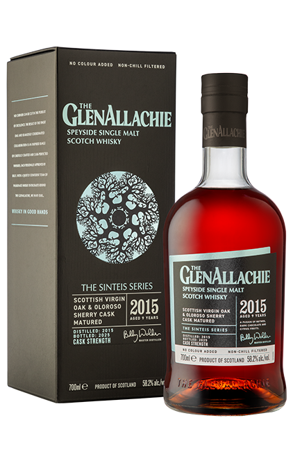 The GlenAllachie Sinteis Part II 2015 Virgin Oak and Oloroso Sherry Cask Matured