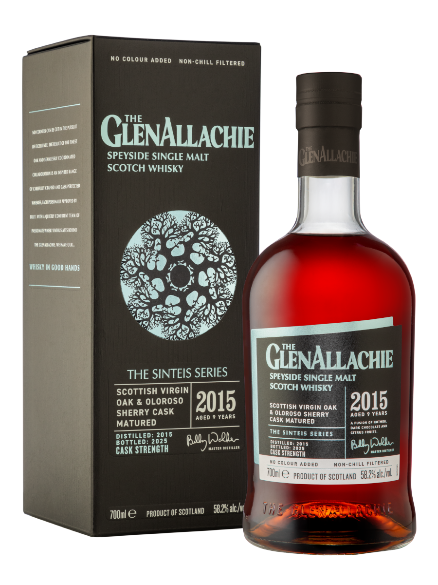 The GlenAllachie Sinteis Series Part Two Single Malt Whisky Scottish Virgin Oak & Oloroso Sherry cask matured