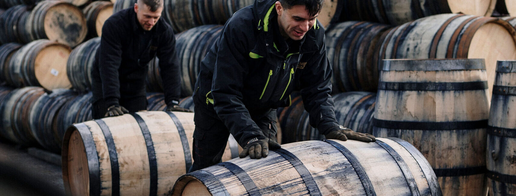 The GlenAllachie Distillery Warehouse