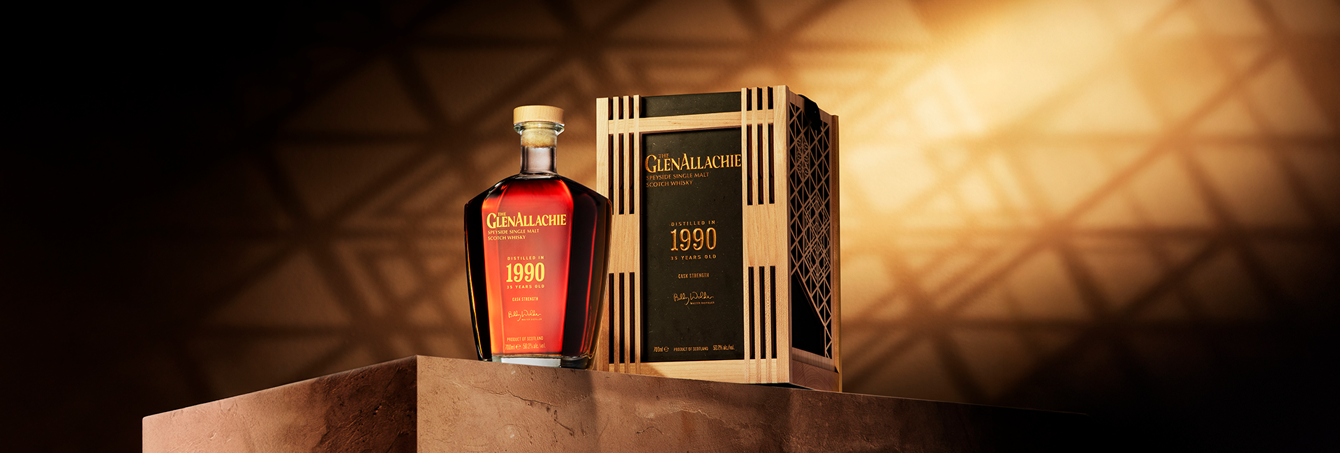 The GlenAllachie 1990 / 35-year-old Cask Strength Single Malt Whisky