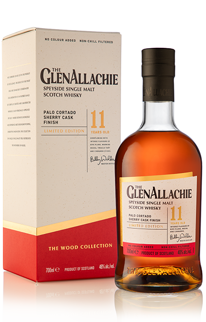The GlenAlalchie Sherry Series 11-year-old Palo Cortado Sherry Cask Finish Speyside Single Malt Scotch Whisky