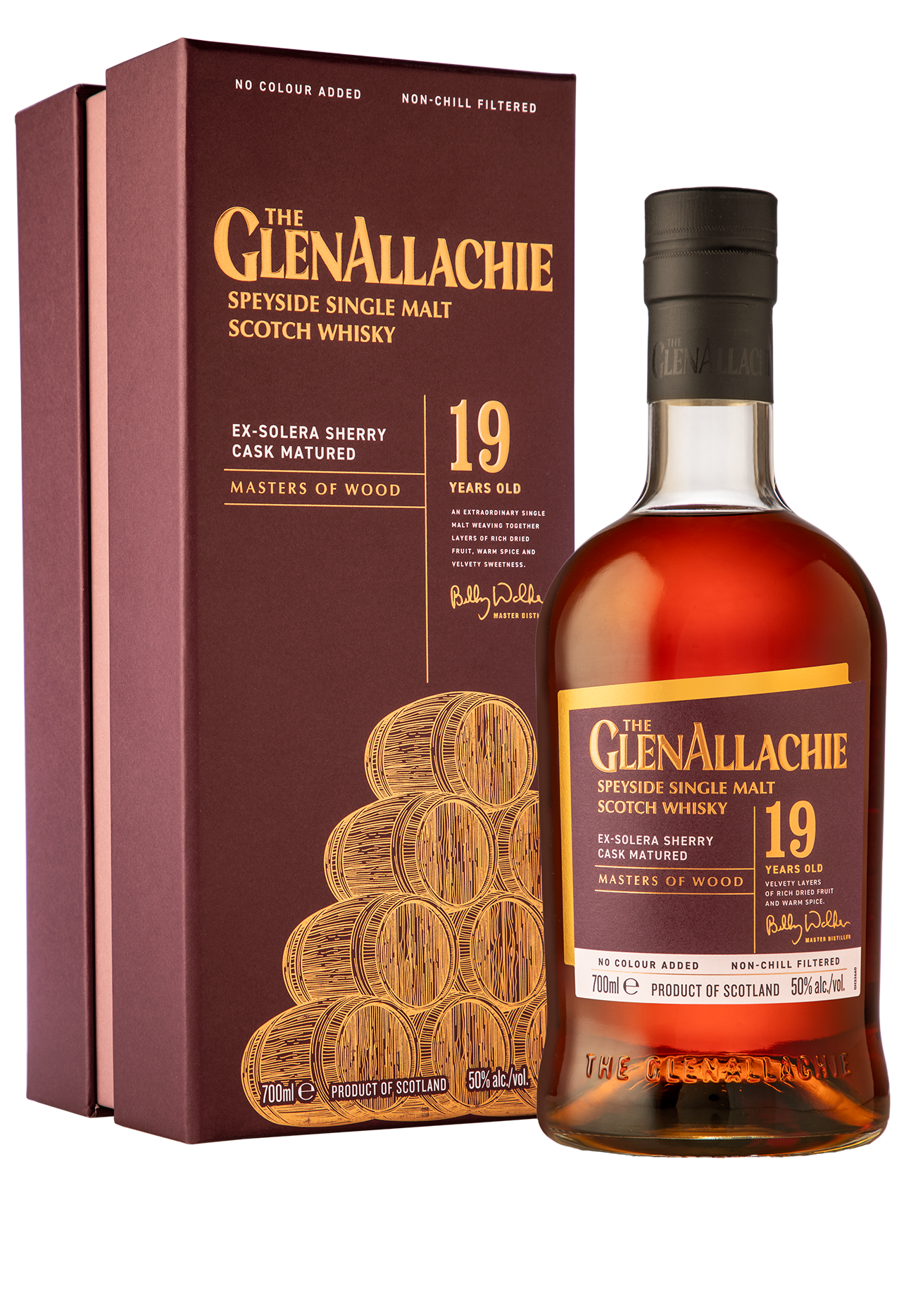 The GlenAllachie 19-year-old Ex-Solera Sherry Cask Matured