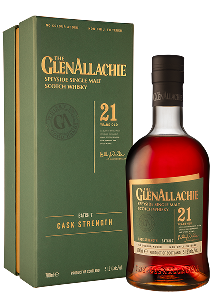 The GlenAllachie 21-year-old Cask Strength Batch 7
