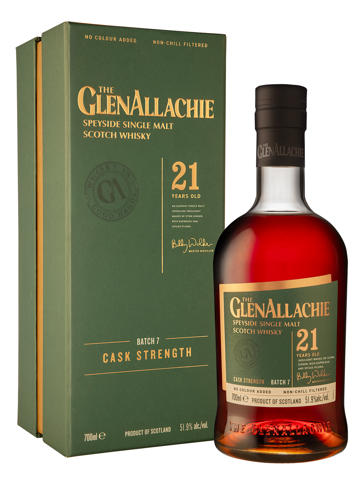 The GlenAllachie 21 Year Old Cask Strength Batch 7
