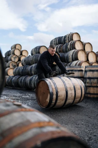 We deeply appreciate the flavour contribution superior casks can offer, so allowing the spirit to interact with multiple wood types across its maturation journey is essential 🥃
Every cask silently slumbering in our on-site warehouses is meticulously monitored by Billy Walker and his expert team throughout this process, ensuring the whisky is bottled at its optimum 🪵